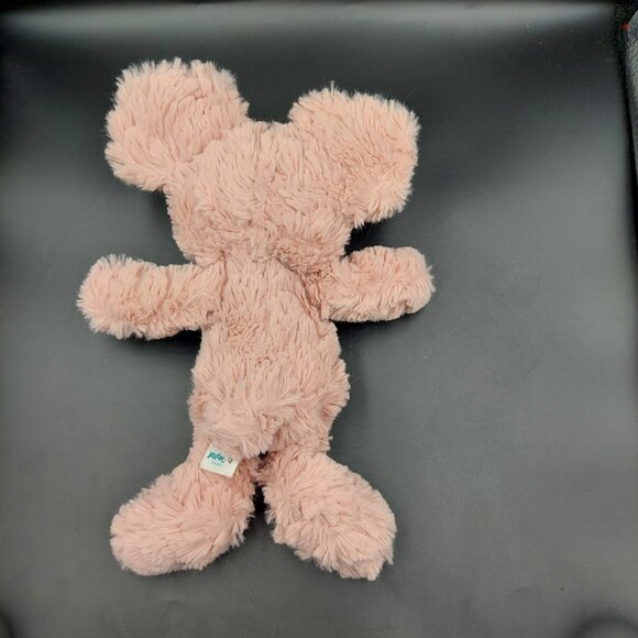 Jellycat London Squiggle Piglet Pink Pig Small 9" Plush Toy Big Ears Retired HTF - Picture 4 of 5